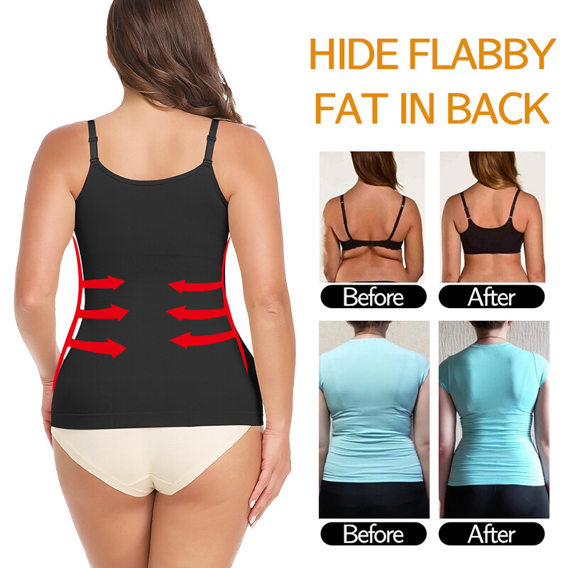 Women Slimming Tummy Control Comfortable Tank Tops Body Shaper Casual Cami Vest