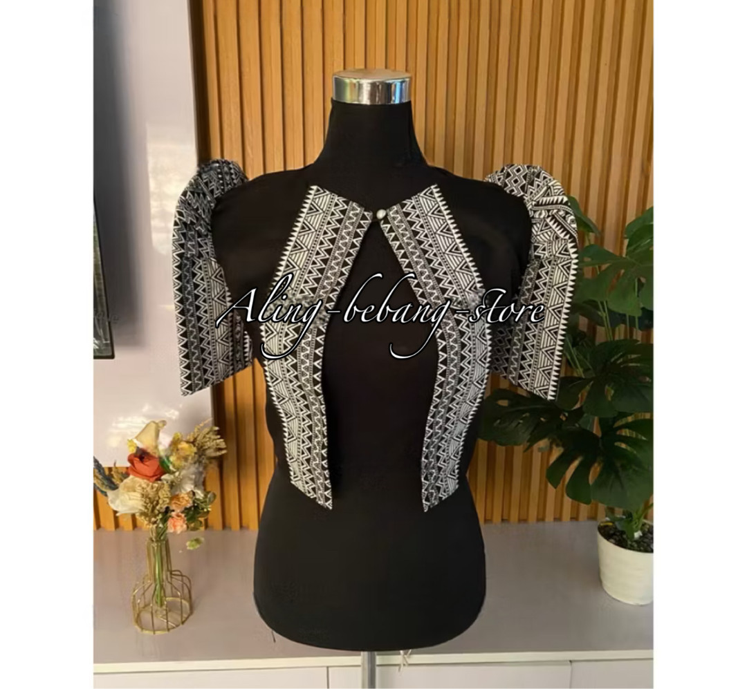 Modern Filipiniana Bolero Ethnic Design