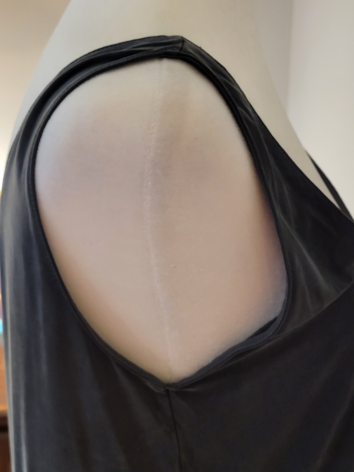 Massimo Dutti Gray Scoop Neck Tank Top Womens Size S Layer Capsule