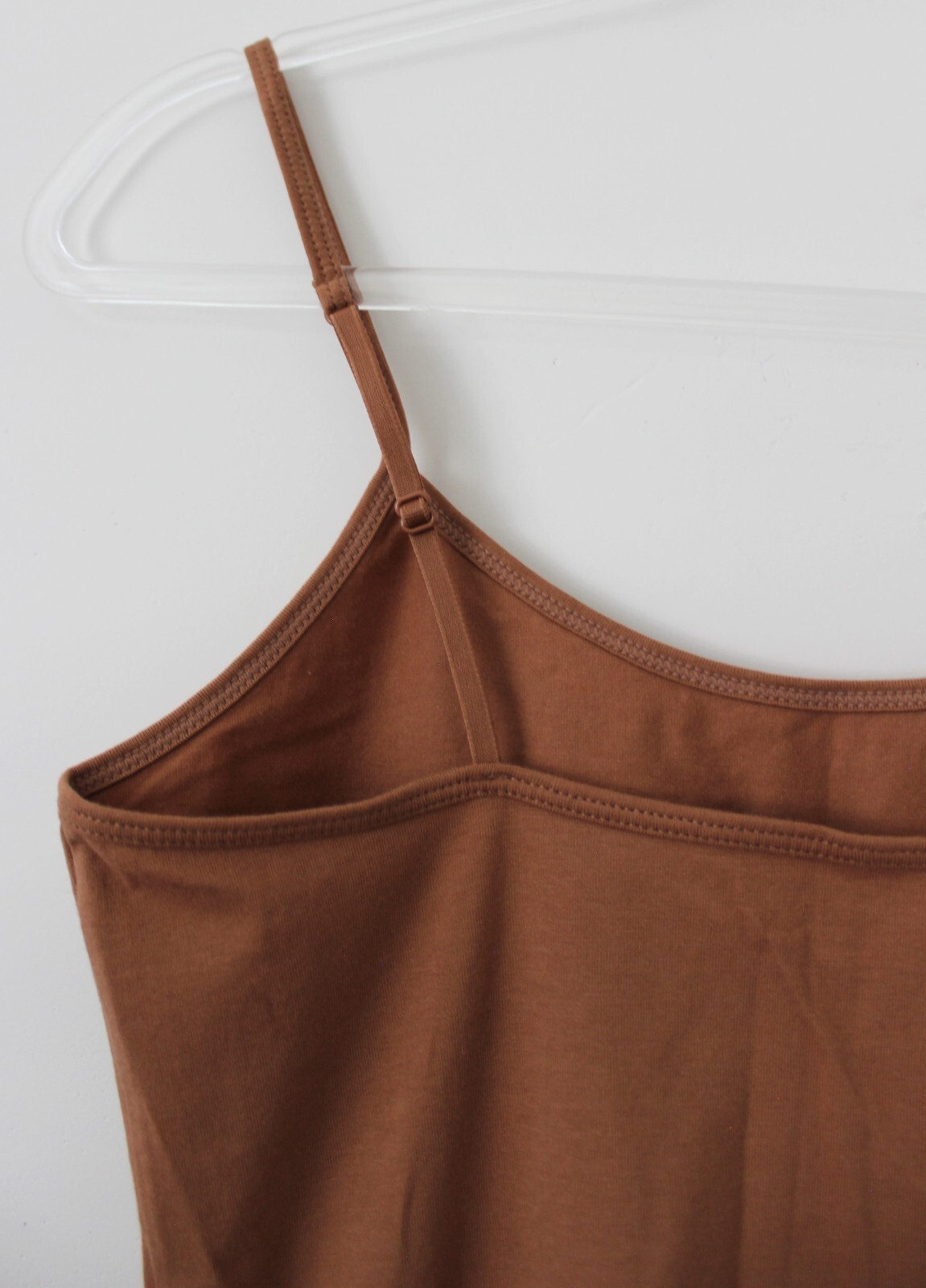 Old Navy Womens First-Layer Fitted Cami Top Cocoa Mocha Size Multisize NWT