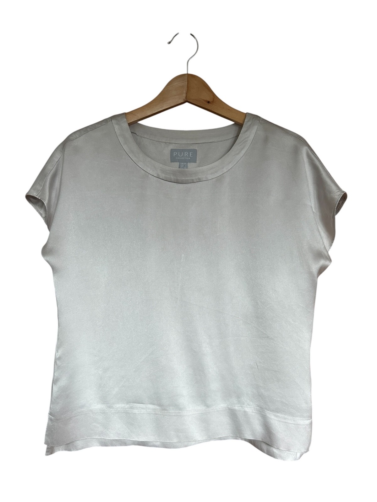 Pure Collection 100% Silk Top Size UK 10 Great Condition