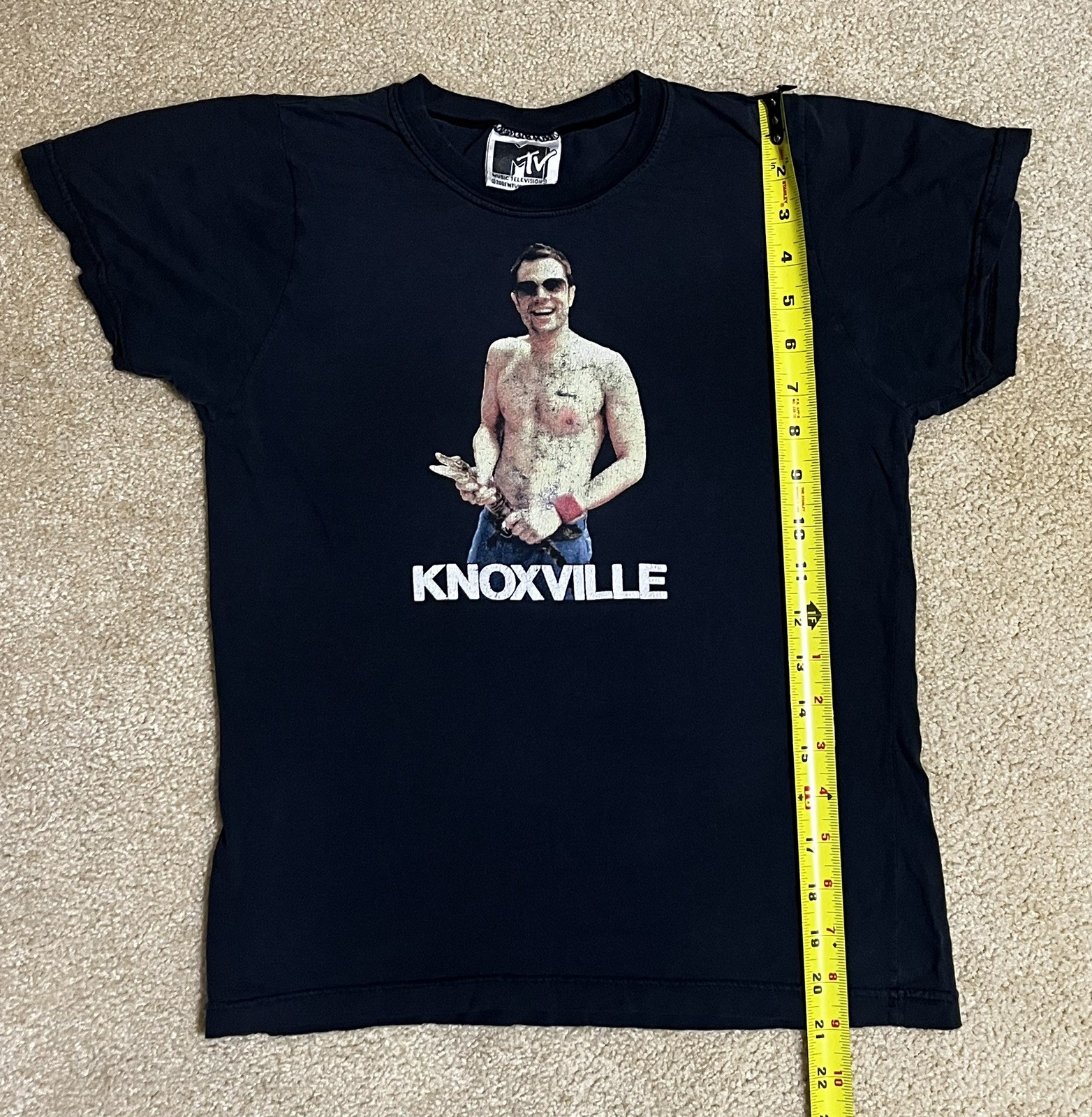MTV Jackass Shirt Small Johnny Knoxville TV Show Prank Movie rare