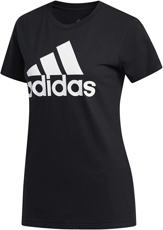 adidas Women’s Badge of Sport Tee, Black