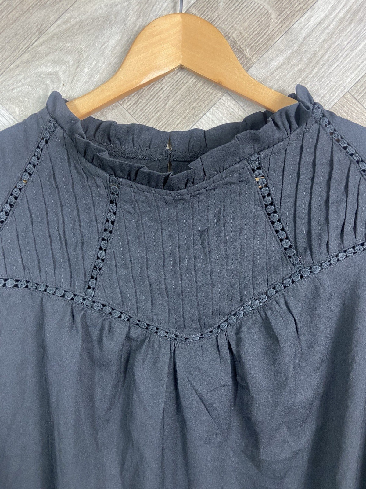 LTS Long Tall Sally Women’s Black Blouse Long Sleeved Size 18 New