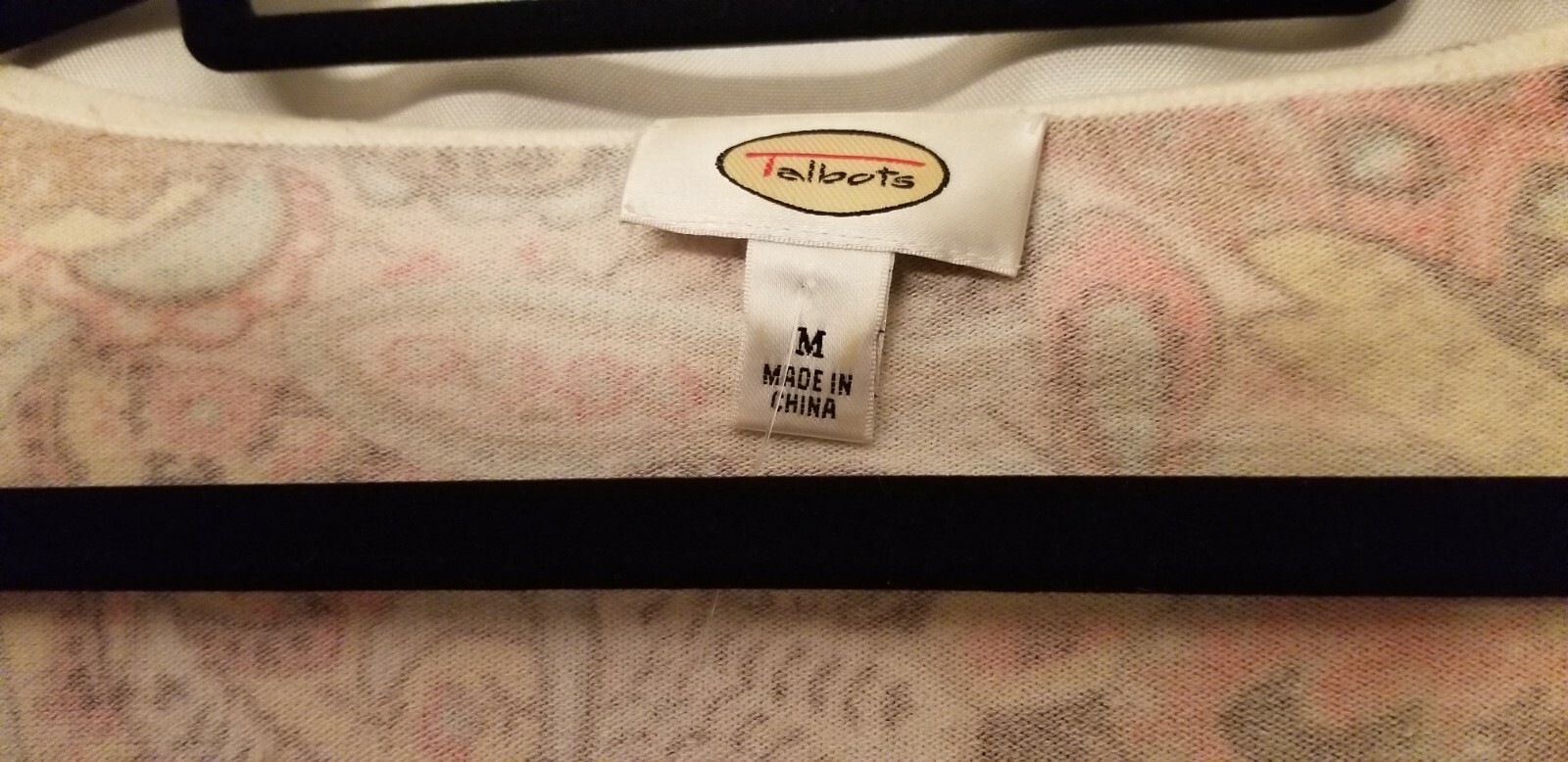 Talbot’s Women’s Cardigan Knit Sweater Gorgeous Jewel accent Size Medium