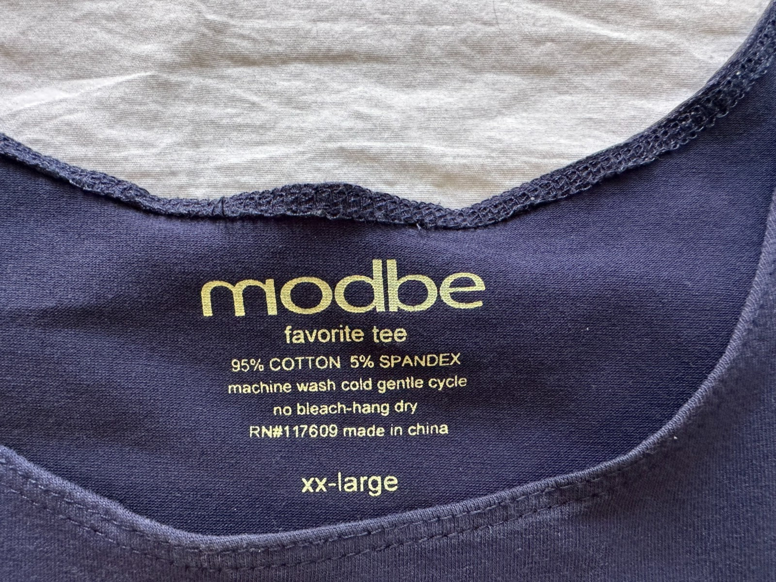 Fitted T-Shirts Sleeveless Extra Slim ModBod*SHADE*modbe Lot of 4