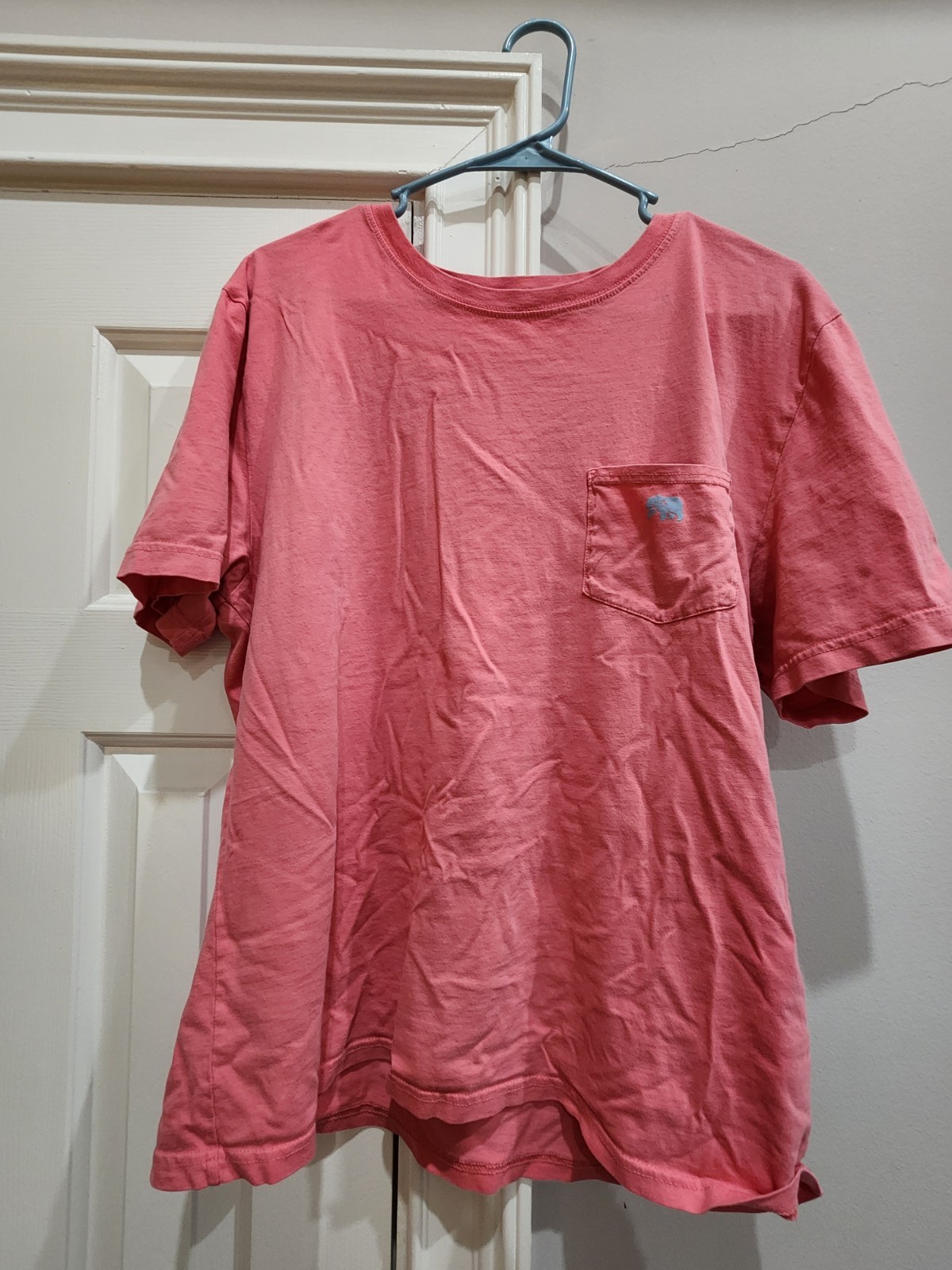 The Normal Brand Saint Louis tshirt Coral Vintage Fit Size XL 100% Cotton