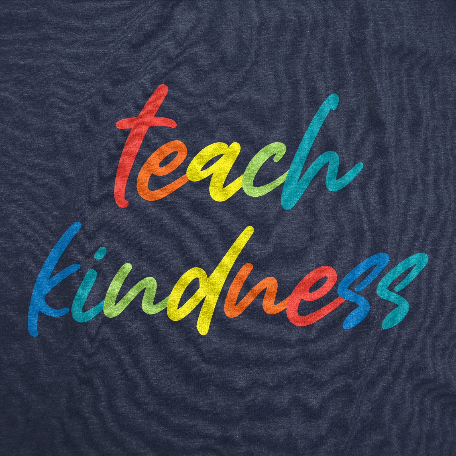 Womens Funny T Shirts Teach Kindness Motivating Teacher Tee For Ladies