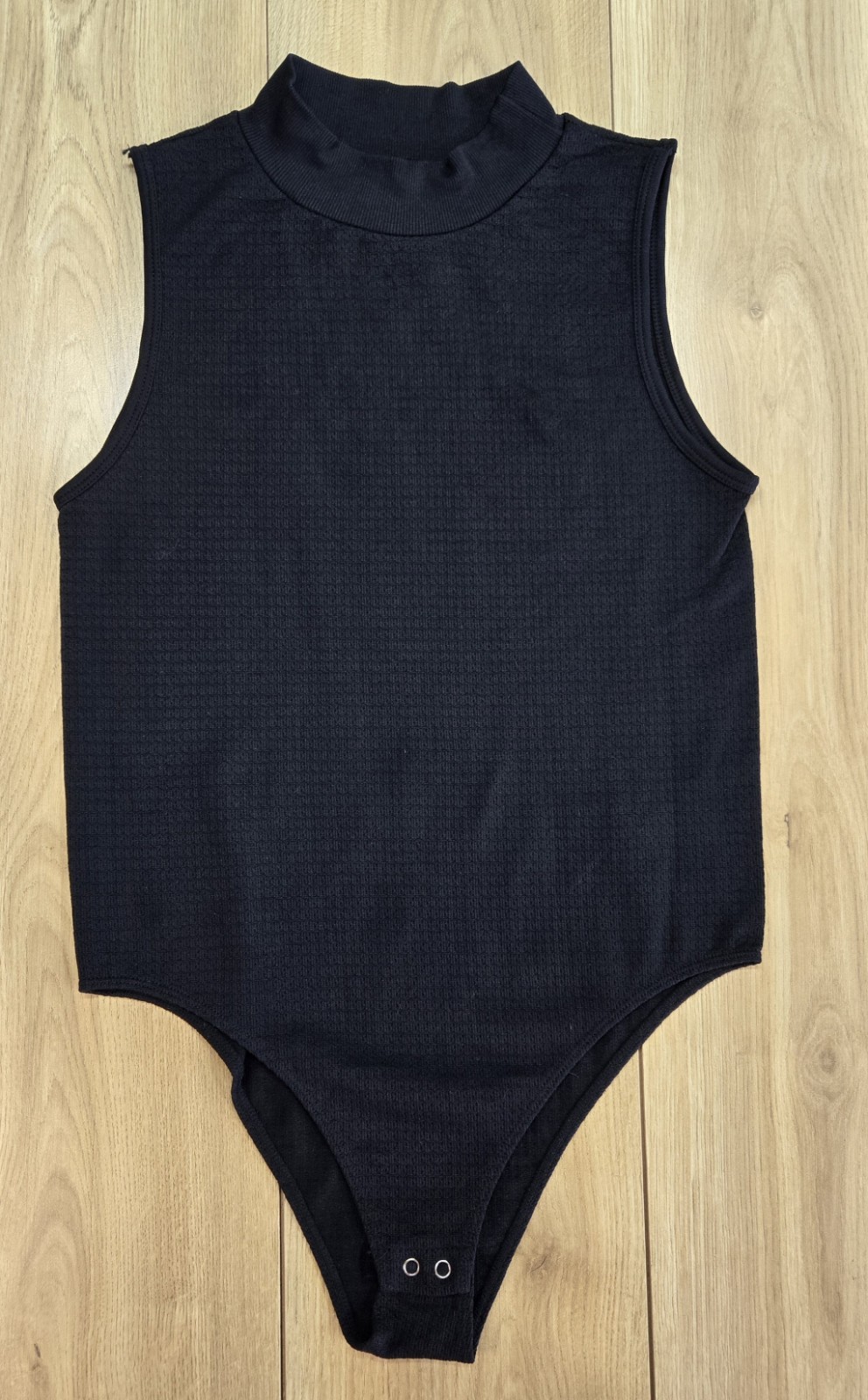Fct With Love Bodysuit NWOT Womens Sz XL, Fitted, Black, Stretch, Snap Closure