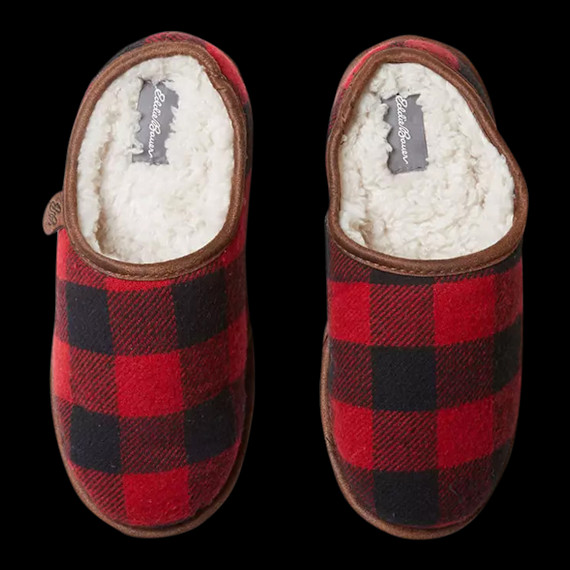 Eddie Bauer Women’s Holiday PJ Clog (Buffalo Check)