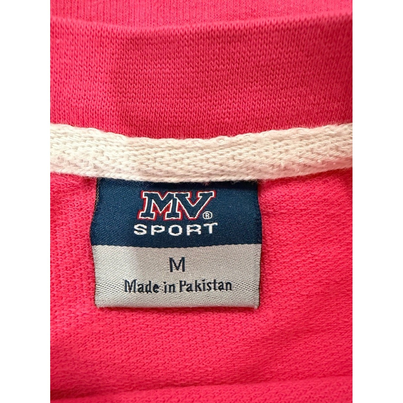 MV Sport Orange Lake Resort Long Sleeve Spirit Jersey Top Pink Size M
