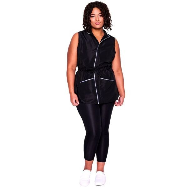 BETTY DAIN THE CHELSEA SALON STYLIST VEST IN BLACK SIZE MEDIUM NEW