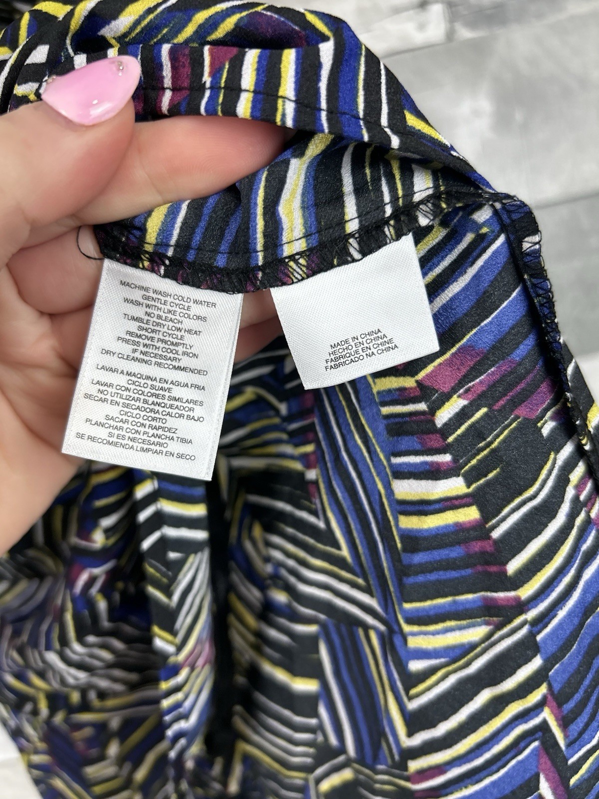 Black Label Evan Picone Medium Sleeveless Blouse