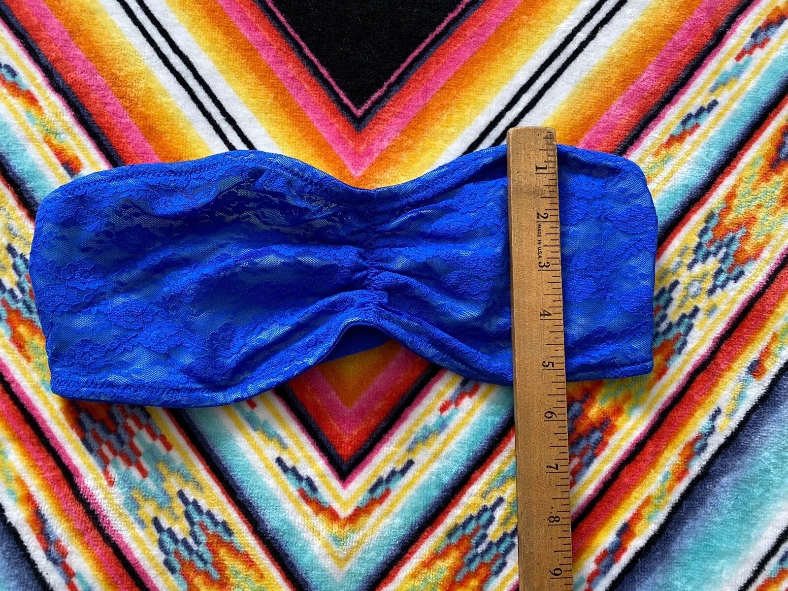 Victorias Secret Pink Lace Bandeau Bra Bralette Tube Top Indie Sleaze Vintage