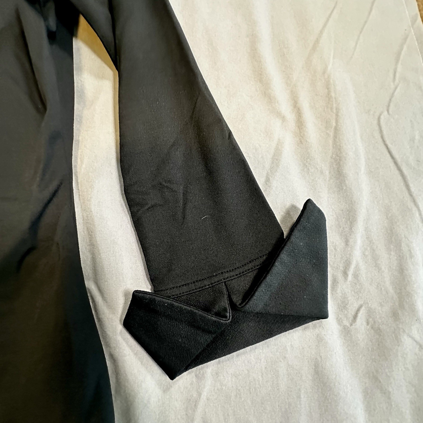 Boston Proper Black Solid Button-Up Long Sleeve Rayon/Poly Blend Jacket Size 10