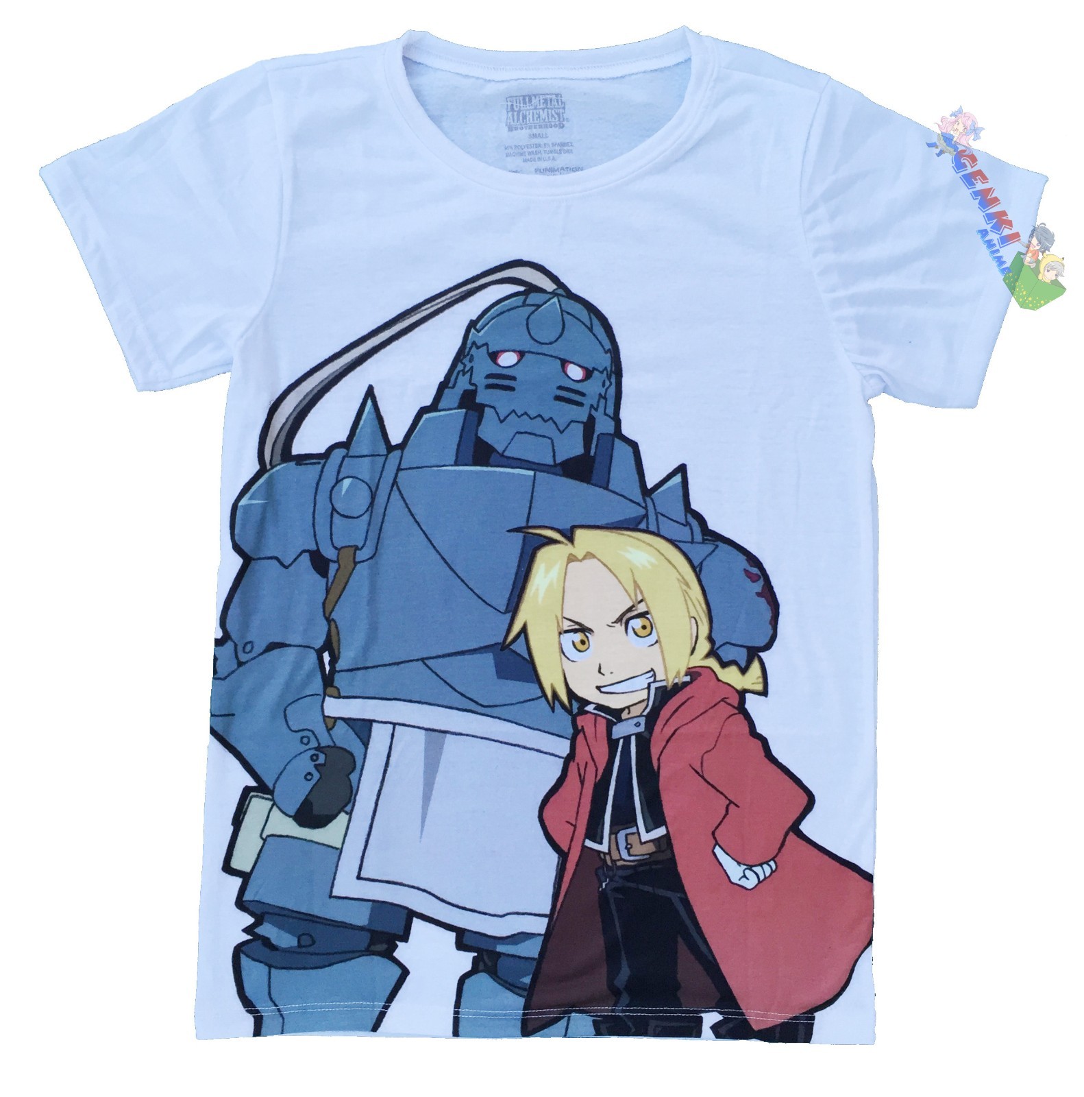 **Legit** Fullmetal Alchemist SD Edward Alphonse Authentic Junior T-Shirt #59613