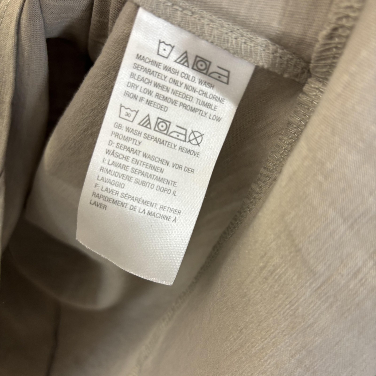 Lot Of 3 LOGO by Lori Goldstein Tunic Tops Womens Small Neutral Ruffle Pockets