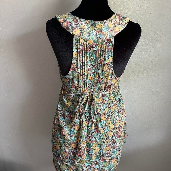 Floral Print Preppy Tank