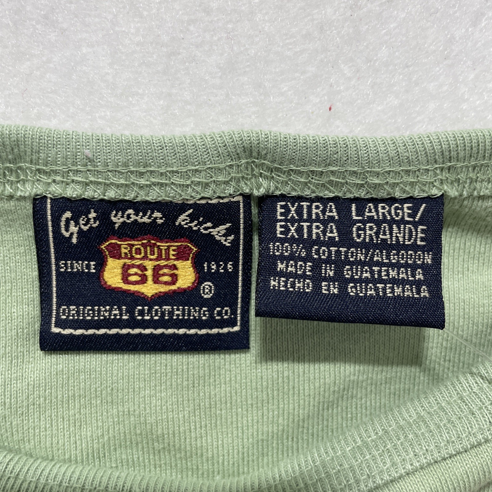NWT Route 66 Top Womens Extra Large Green Cami Floral Border