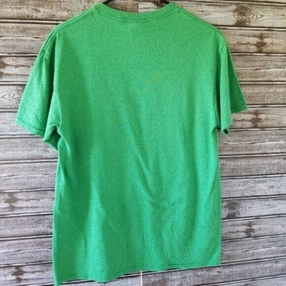 Peanuts Snoopy & Woodstock Unisex Short-Sleeved Tee Green Chillin Holiday