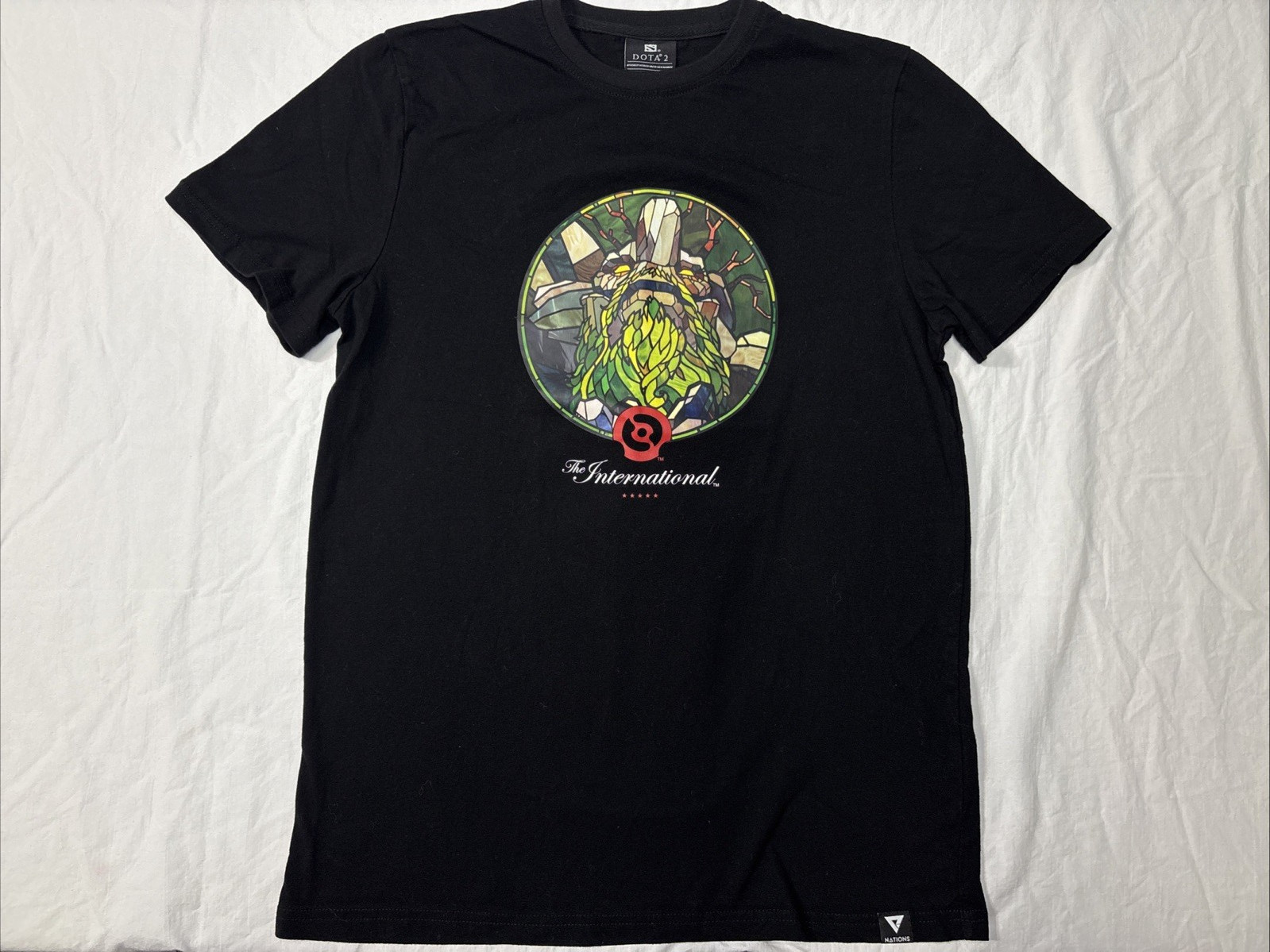 The International “Dota 2” Event Graphic “Tl12 Tiny” Size M~Black~Never Worn.