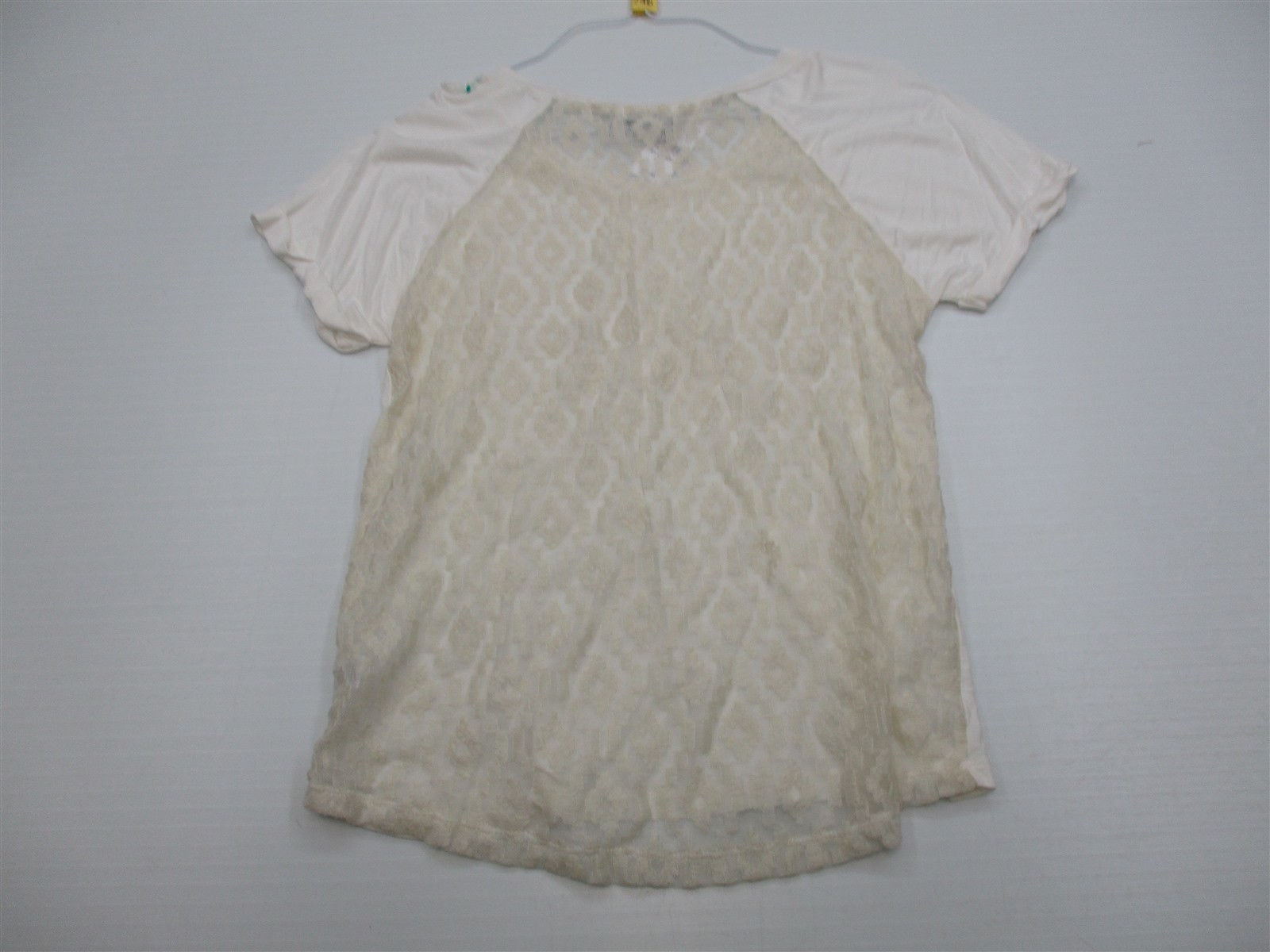 new L.A. HEARTS Women’s Size M Designer Geometric Ivory Shirt
