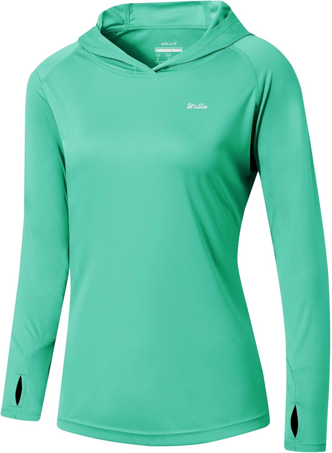 Women’s UPF 50+ Sun Protection Hoodie – Long Sleeve Hiking Fishing Outdoor Shirt
