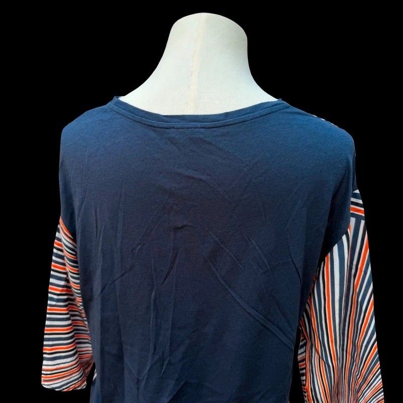 Women’s Jigsaw Silk Top Size Small Vibrant Geometric