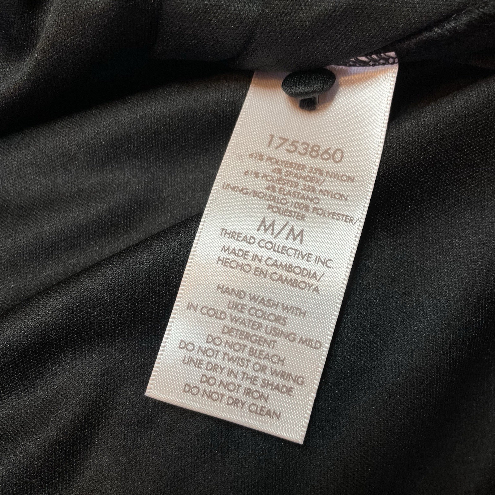 Teddi Rose Women Black Lace Velvet Burnout Top Shirt Short Sleeve Size Medium