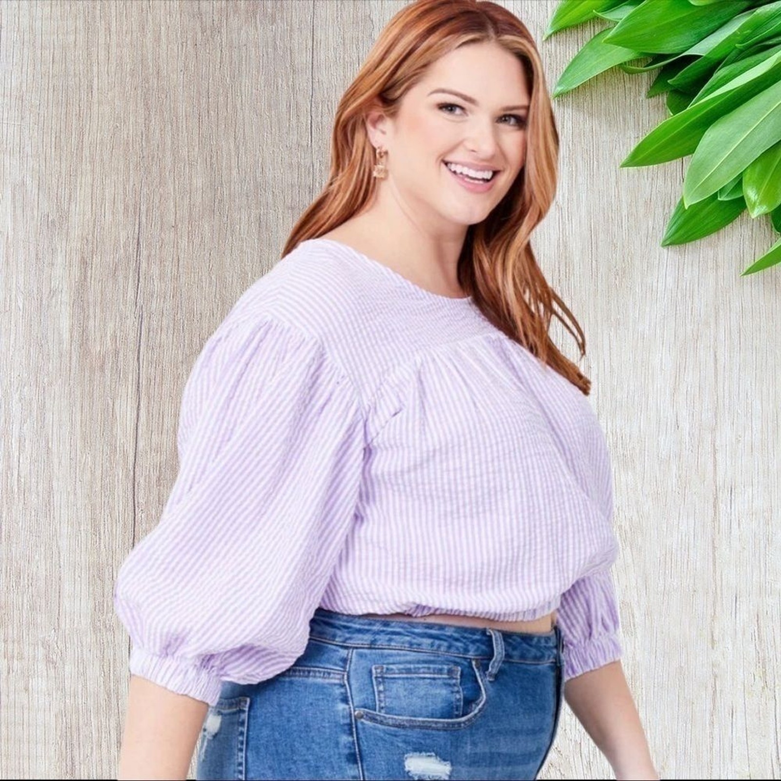 Arula Dionne Top in Lavender A Beautiful Soul Altar’d State 3X