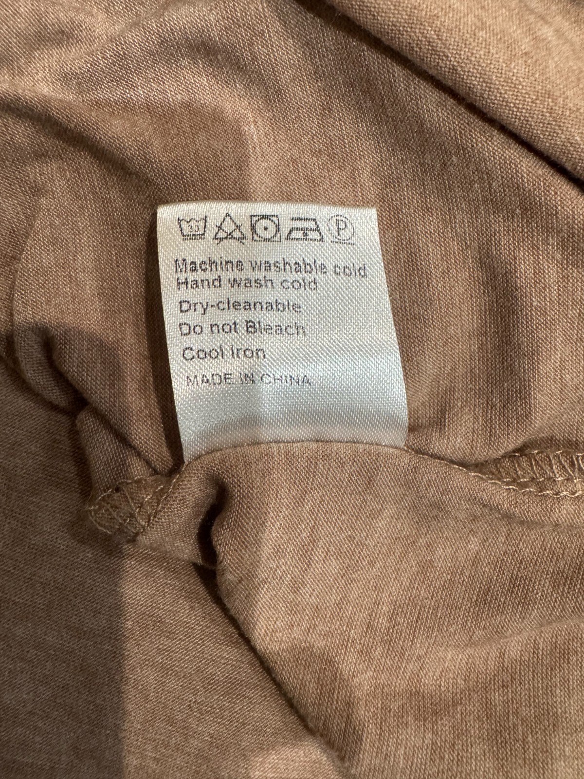 Womens Large Khaki Colored CASUAL TOP BY AUTOMET Pre-Loved