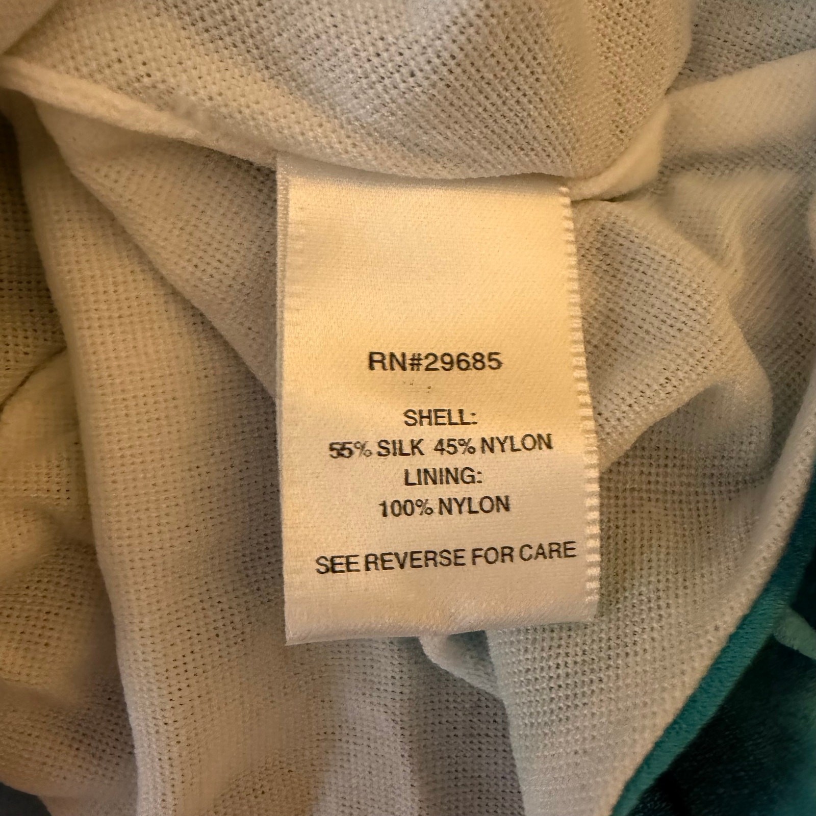 Pendleton Silk Blend Abstract Watercolor Tank Top Blue Teal Size L Artsy FLAW
