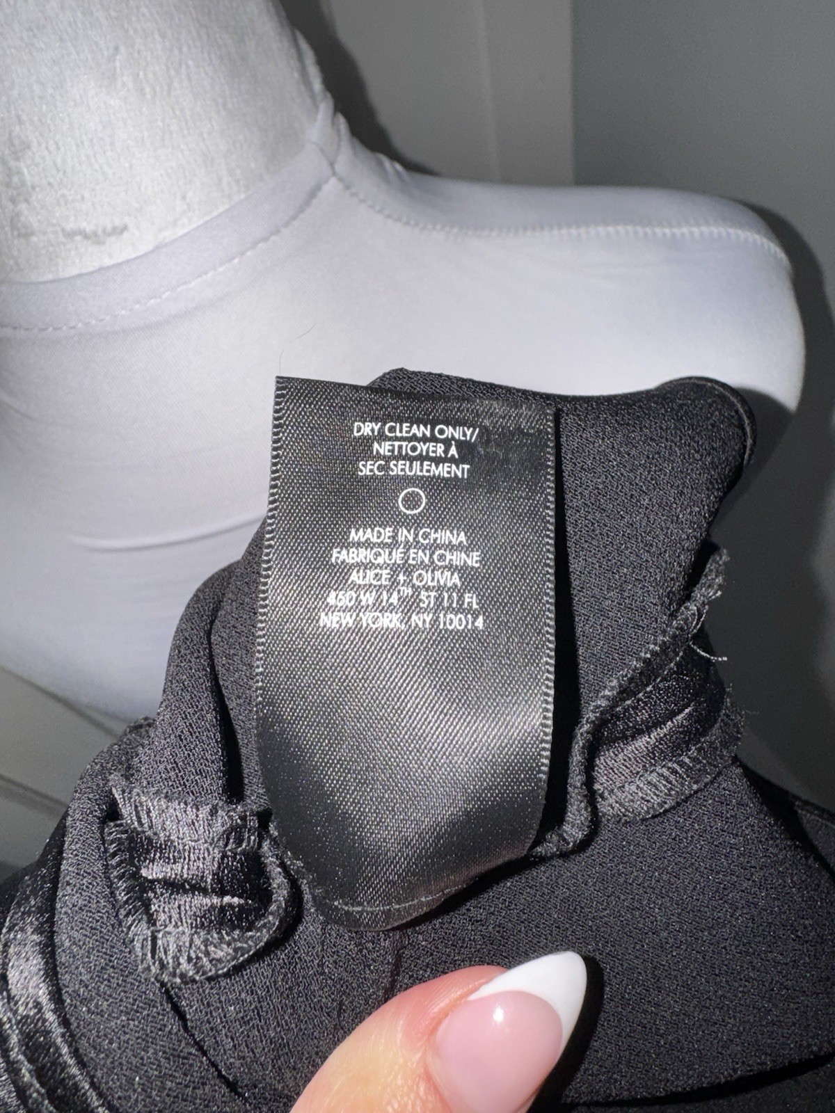Alice + Olivia Harmony Draped Tank Top/ Size Small