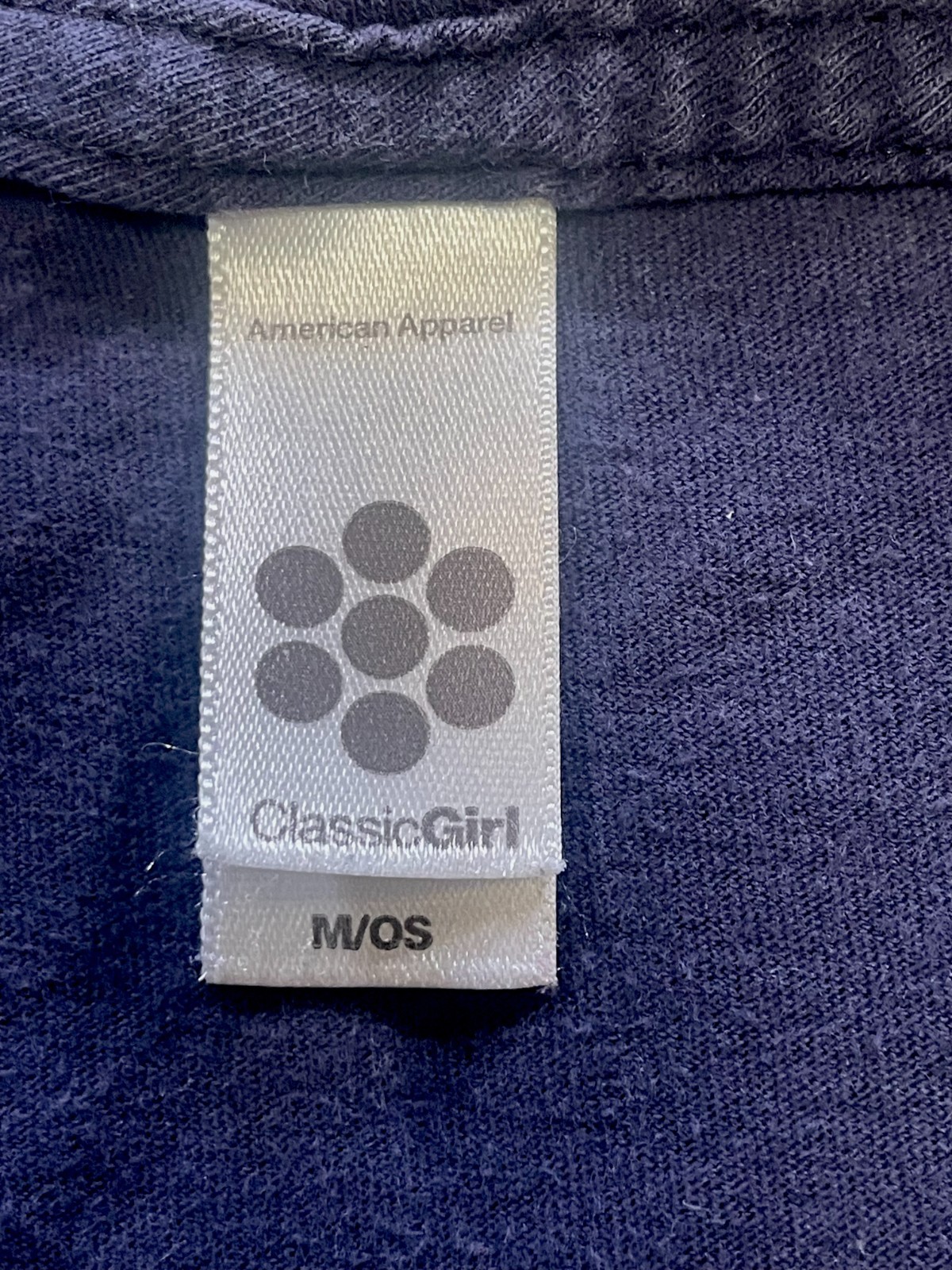 Vintage y2k Classic Girl American Apparel Modest Mouse babydoll T-Shirt size M