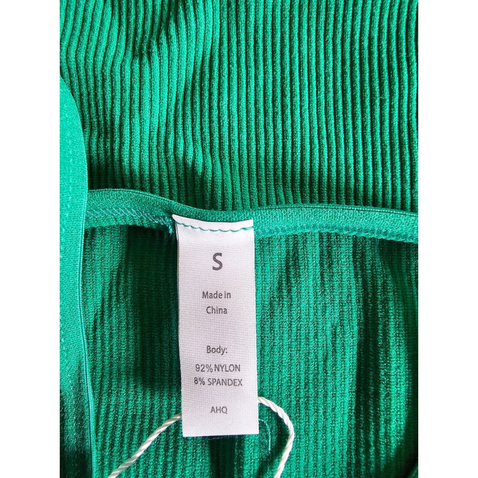 Lemonsky 2 Pack Ribbed Halter Tank Tops Green Black Small Criss Cross Back New