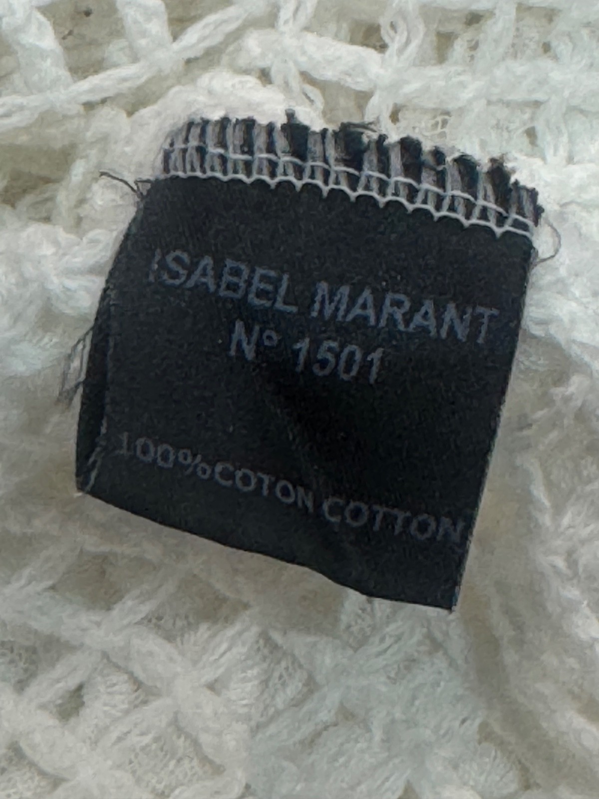 Isabel Marant Top Size 38 Cotton White RRP£499 rare!
