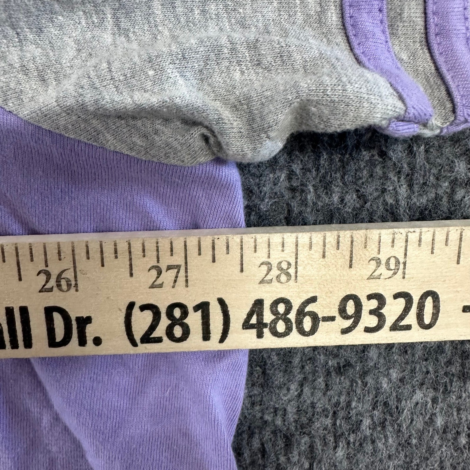 Pooh Baseball Shirt Womens 22W/24W Purple Tigger Embroidered Cotton Blend V-Neck
