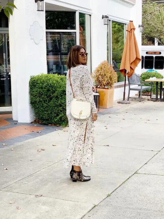 Free People NWT Printed Maxed Out Maxi Top Dress Robe Duster NEW