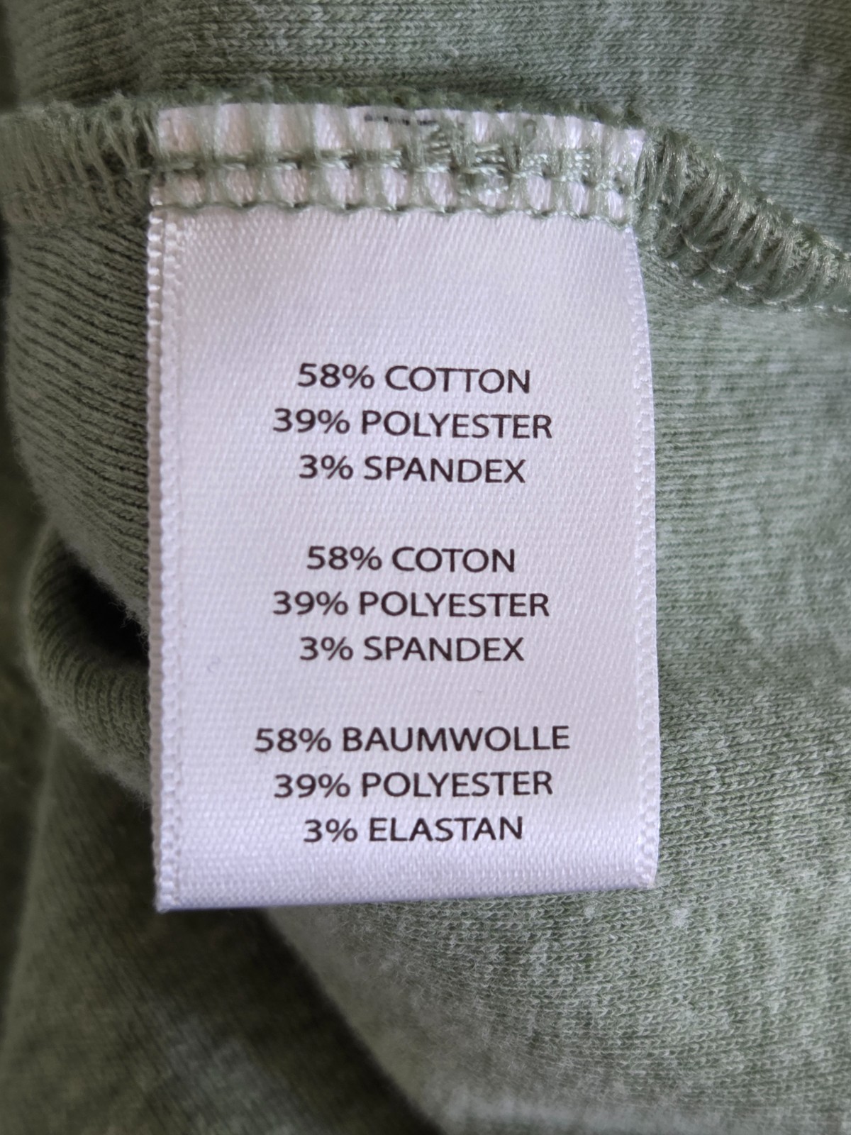 NOBLE OUTFITTERS Tee T Shirt Women’s 1X Long Green V-Neck Knit Stretch Tagless