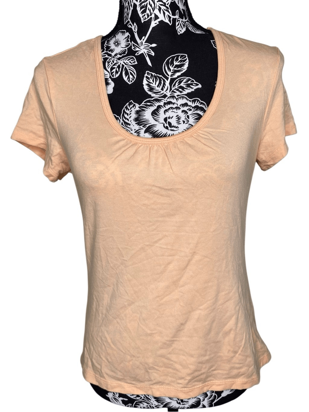 George Peach T Shirt Tagless Lightweight Stretch Career Workwear Everyday Lounge