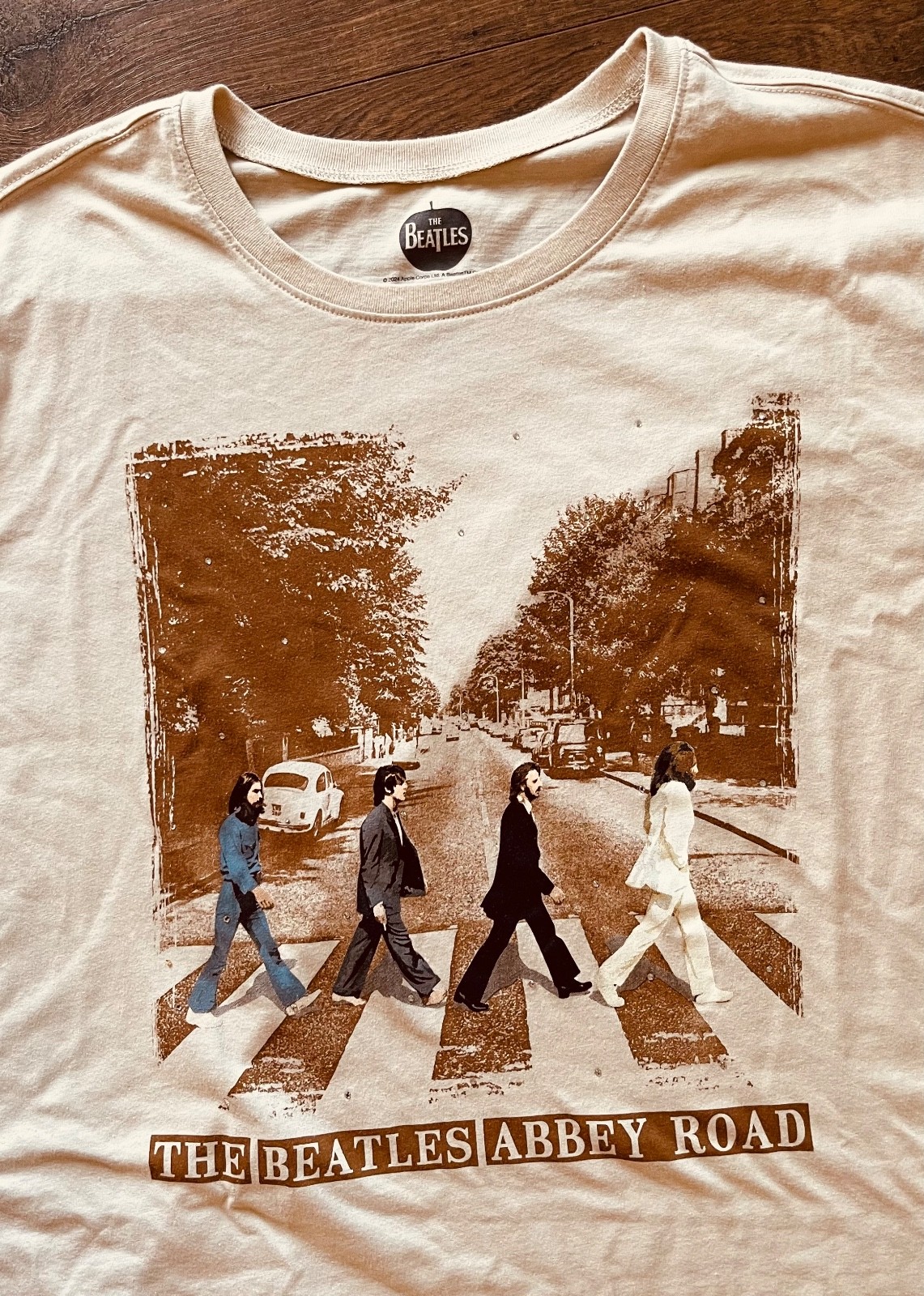 Beatles Abby Road Woman’s T-Shirt by Hybrid Apparel Size XL 16-18
