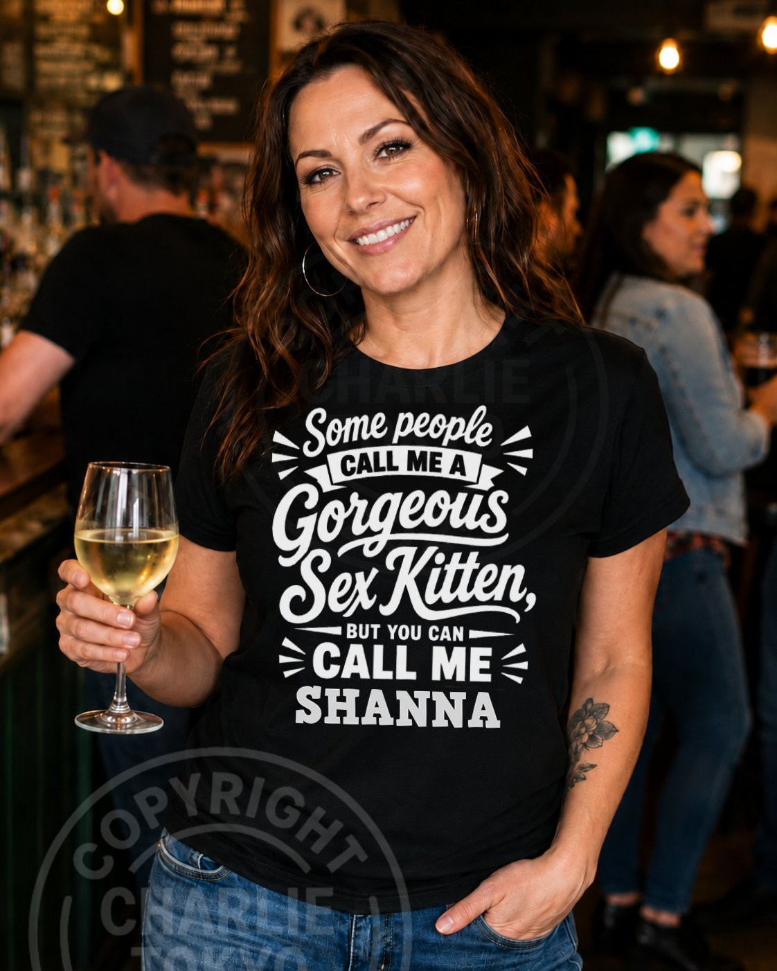 Shanna Gorgeous Sex Kitten Girlie Night Present