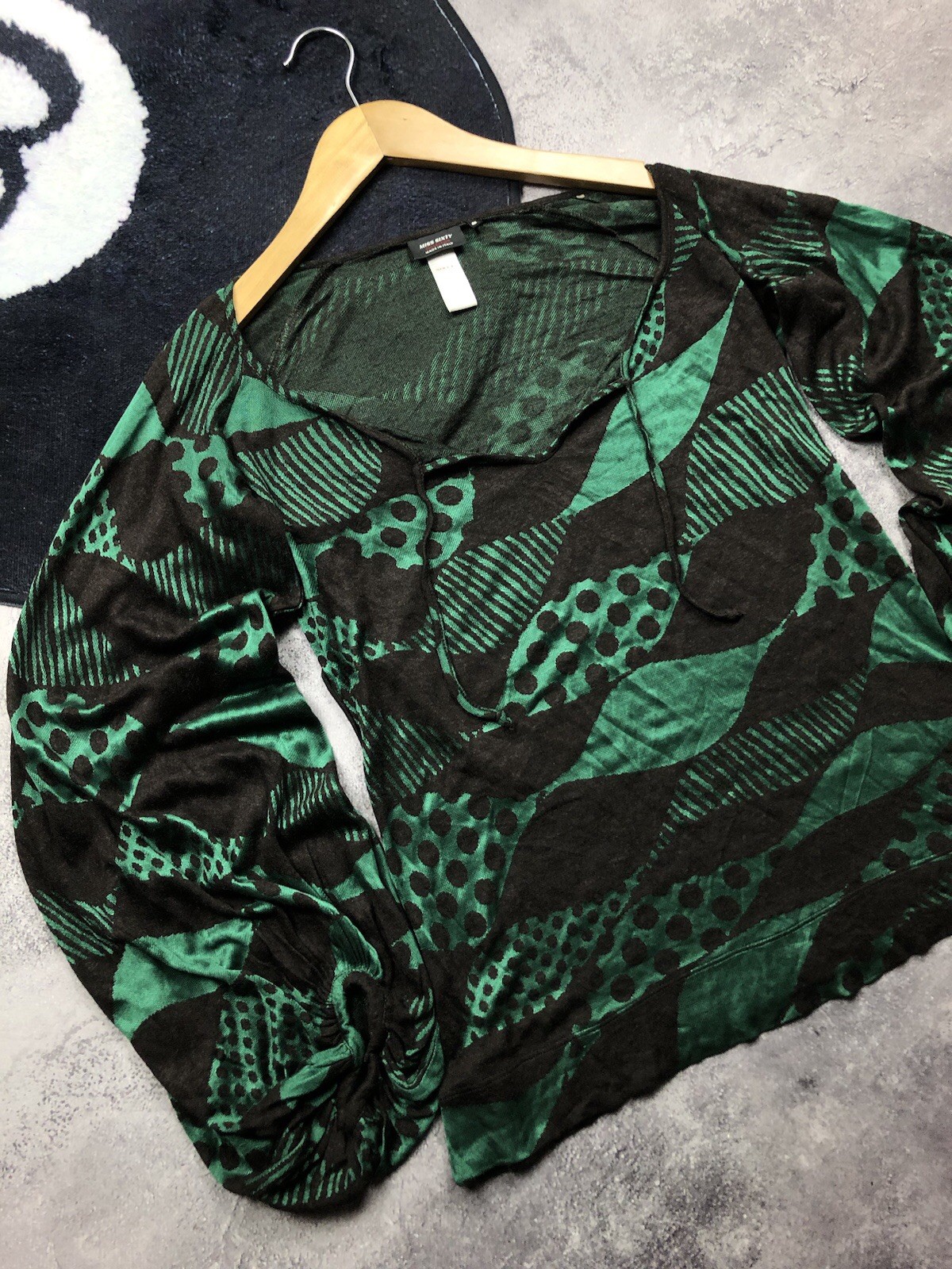 MISS SIXTY Avantgarde Y2k JeanPaulGaultier Style Blouse Woman S Size Streetwear