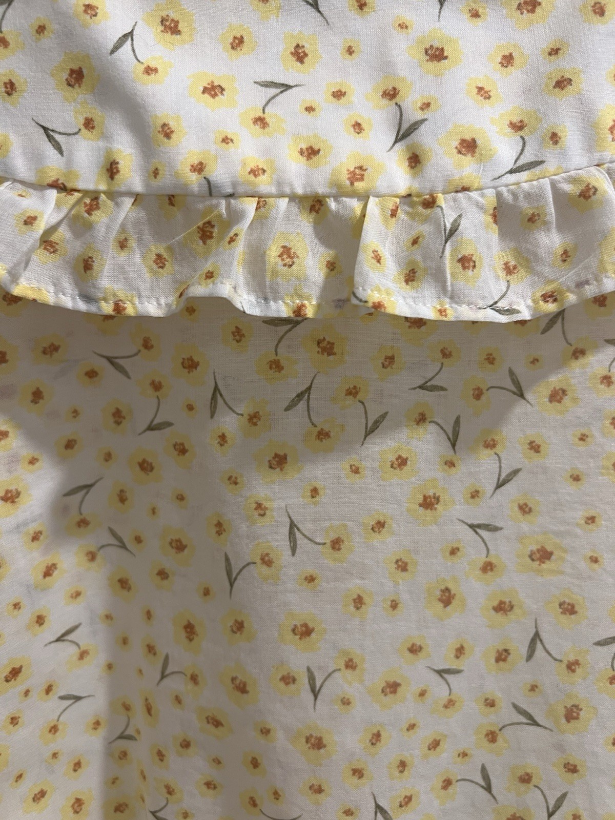 Cottagecore Peter Pan Blouse Ruffle Puff Sleeve Coquette Prairie Milkmaid Ballet