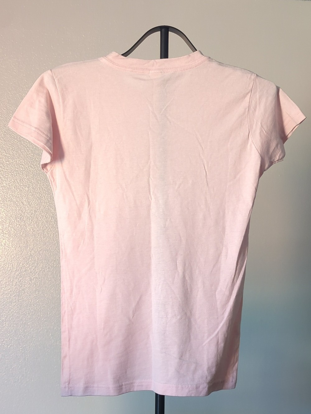 100% Cotton Disney Villains “Perfectly Wicked” Tee in Pink Size Medium