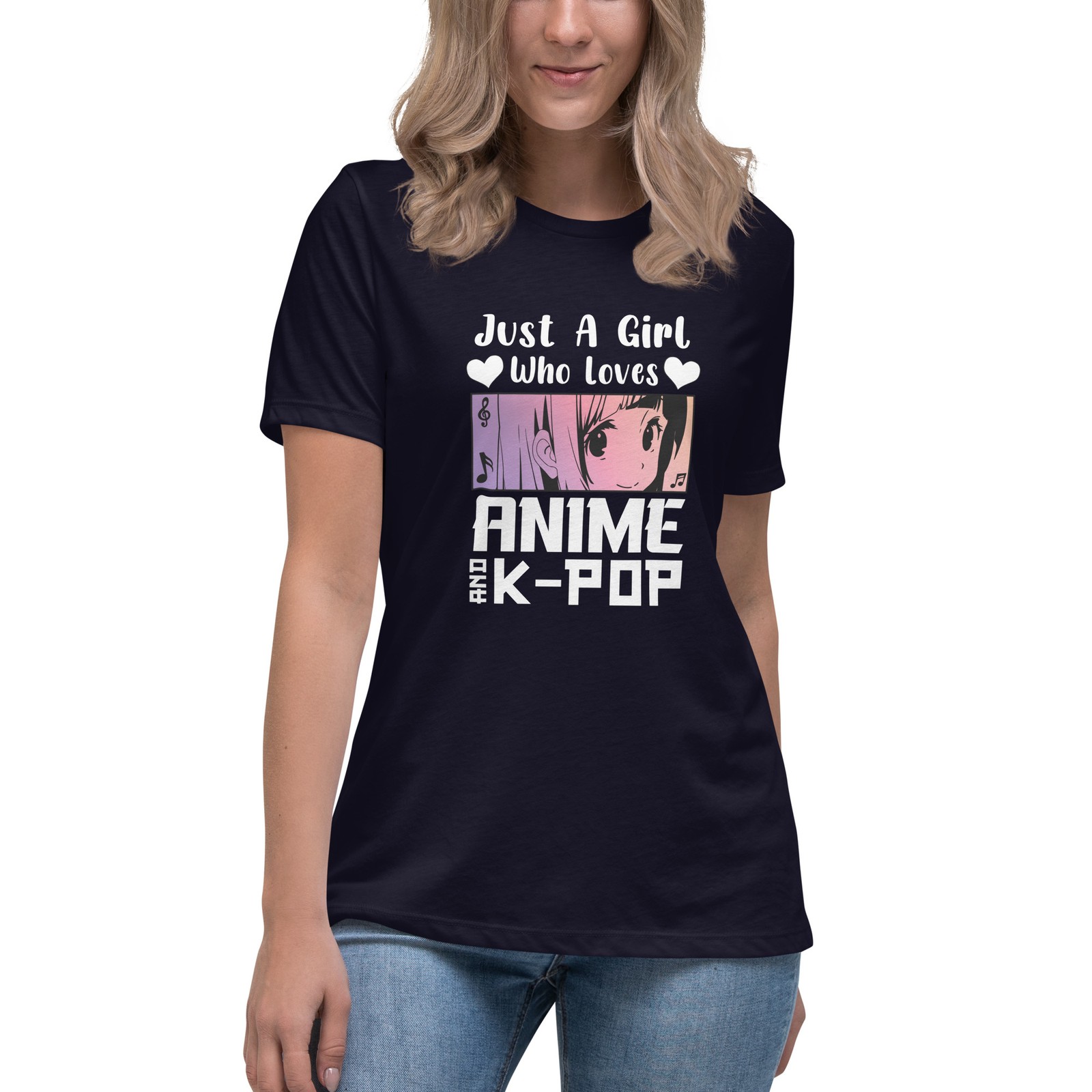 Anime/Kpop Women’s Relaxed T-Shirt