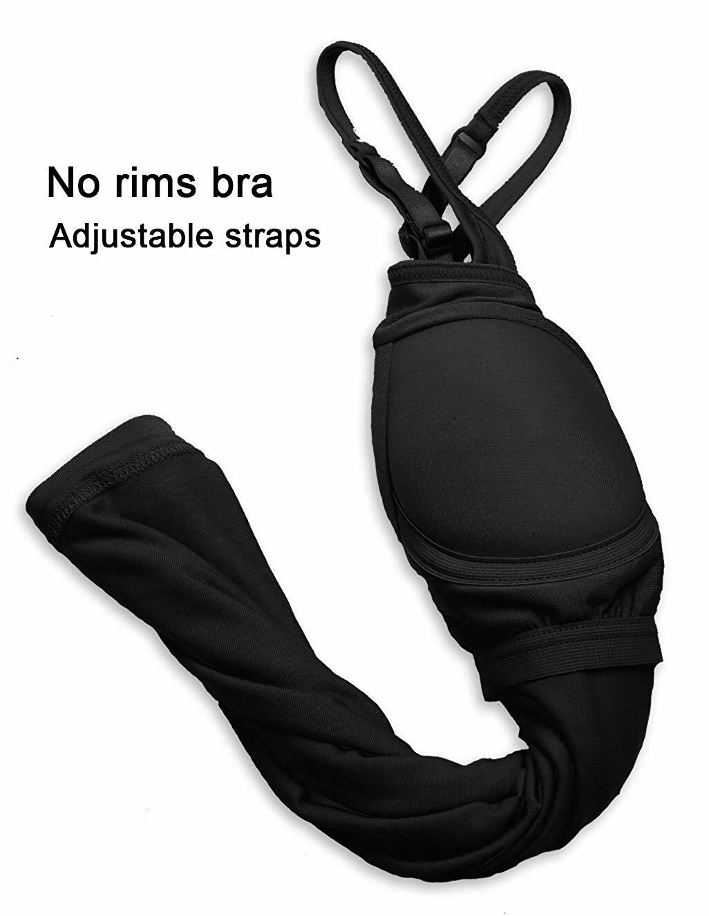 US Women Camisole Tank Tops Adjustable Strap Tops With Built in Padded Bra Vest