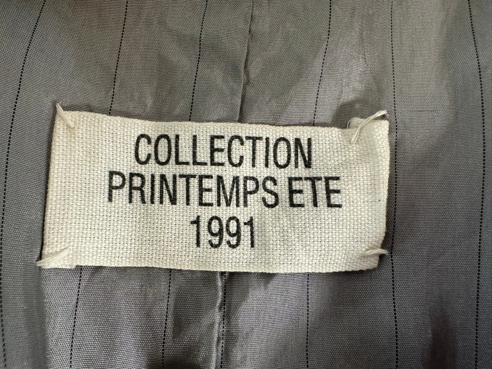 Archival Martin Margiela Collection Printemps-Été 1991 Inside-Out Inverted Vest