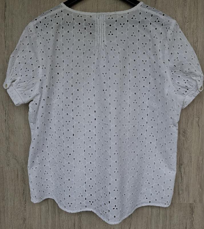 Women Peter Hahn Shirt White Cotton 48 / 4XL / 56