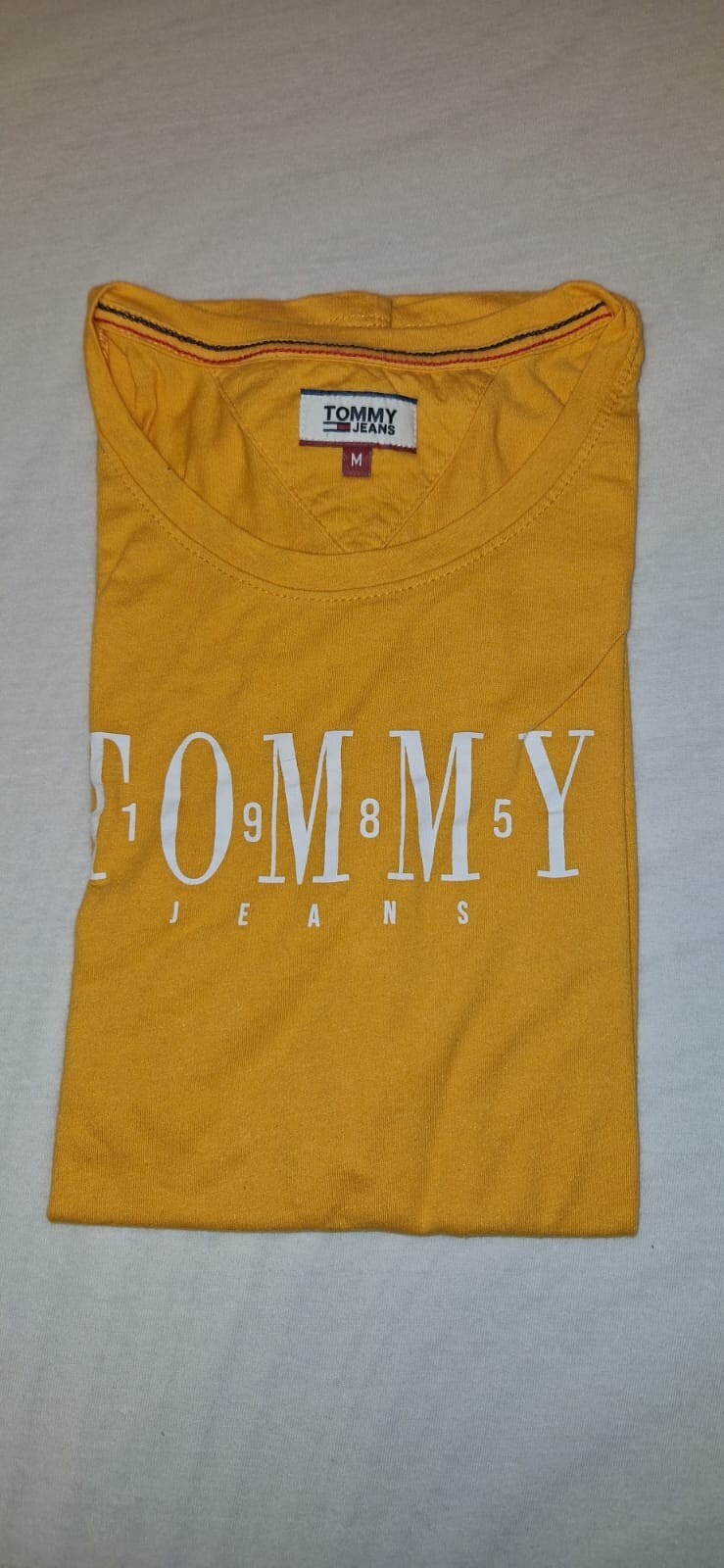 Tommy Jeans t shirt orange size M Tommy Hilfiger
